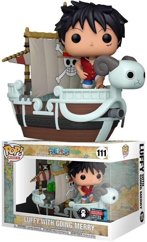 Funko Pop Luffy With Going Merry One Piece