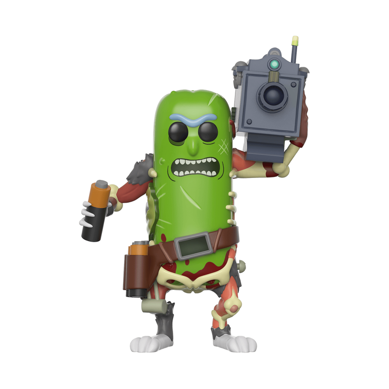 Funko Pop Pickle Rick With Laser