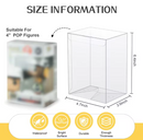 Premium Clear Protector Case for 4" Funko Pop Figures