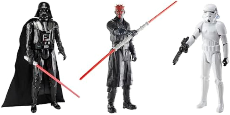 Star Wars Clash of The Dark Side 12 Inch 3-Pack Action Figures with Accessories