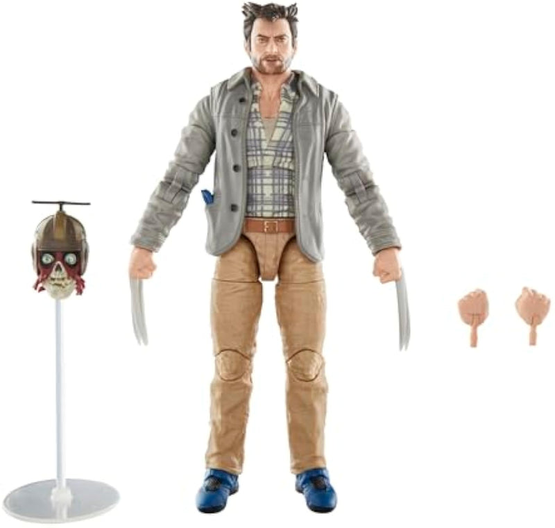 Marvel Legends Headpool Logan Deadpool Wolverine 6-Inch Action Figure Set