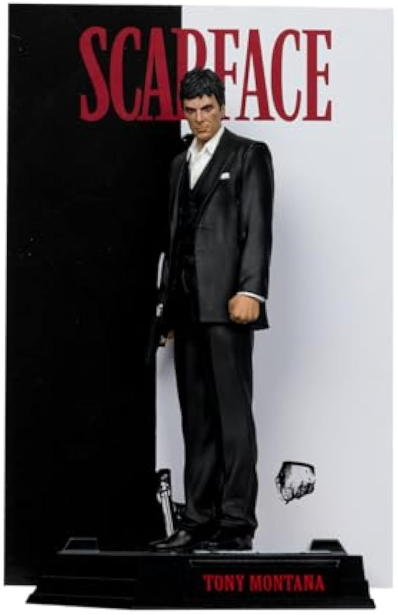 McFarlane Toys Tony Montana Scarface 6 Inch Detailed Posed Action Figure