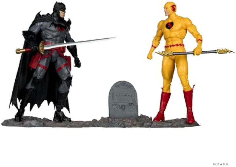 McFarlane DC Multiverse Batman vs Professor Zoom Flashpoint 7 Inch 2-Pack