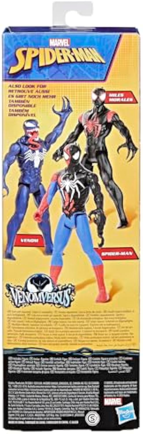 Spider-Man VenomVerse Titan Hero Miles Morales 12 Inch Action Figure for Kids