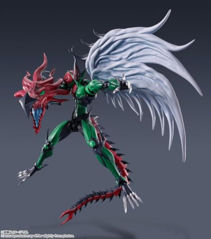 Tamashii Nations Yu-Gi-Oh GX Elemental Hero Flame Wingman SH MonsterArts Figure