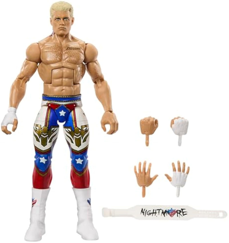 WWE Cody Rhodes Elite Greatest Hits 8 Wrestling Action Figure Collectible
