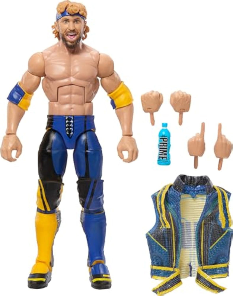 WWE Elite Logan Paul 6-Inch Action Figure with Gear and Accessories