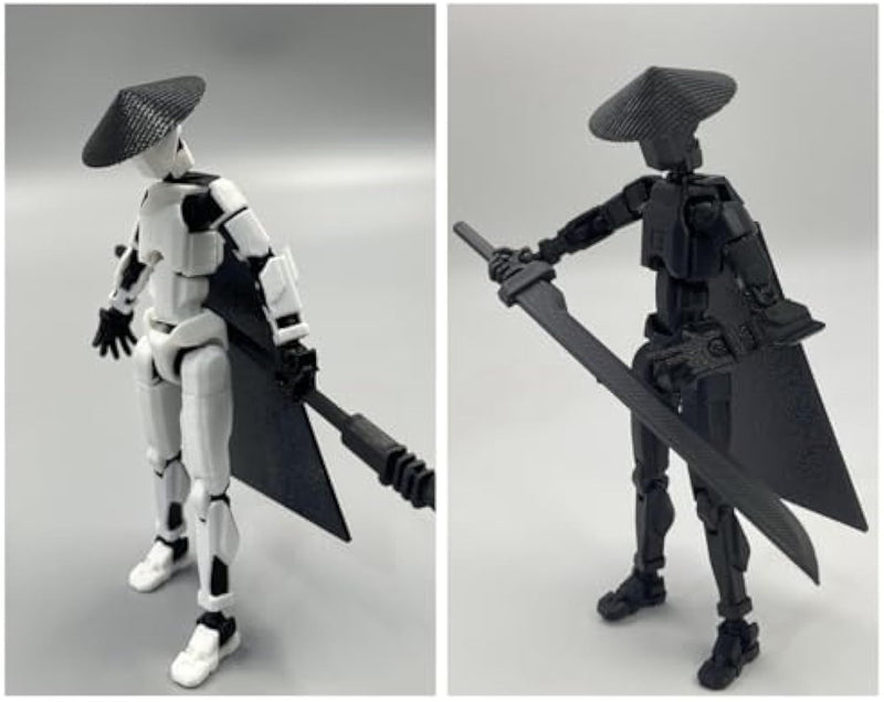 Titan 13 Action Figure Set 3D Printed Movable Robot Desktop Toys for Gamers