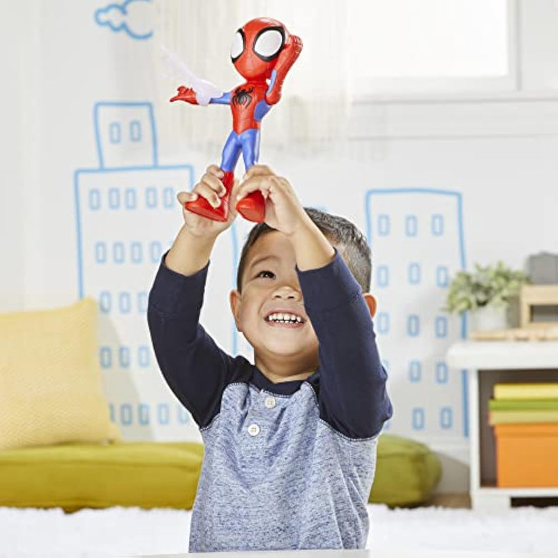 Marvel Supersized Spidey and His Amazing Friends 9 Inch Action Figure for Kids
