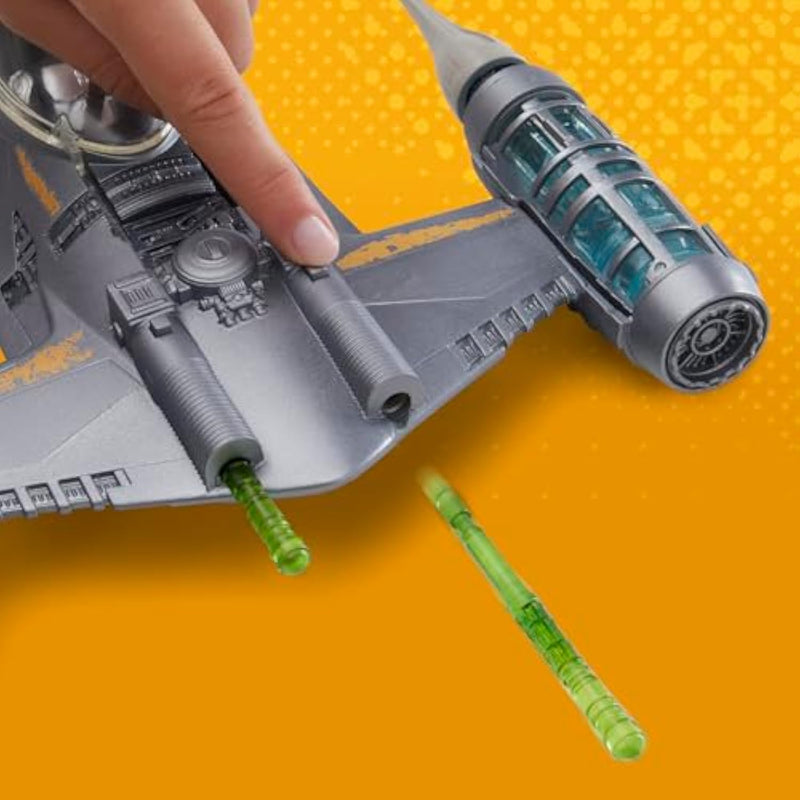 Star Wars Epic Hero Series Mandalorian N-1 Starfighter with Grogu and Figures