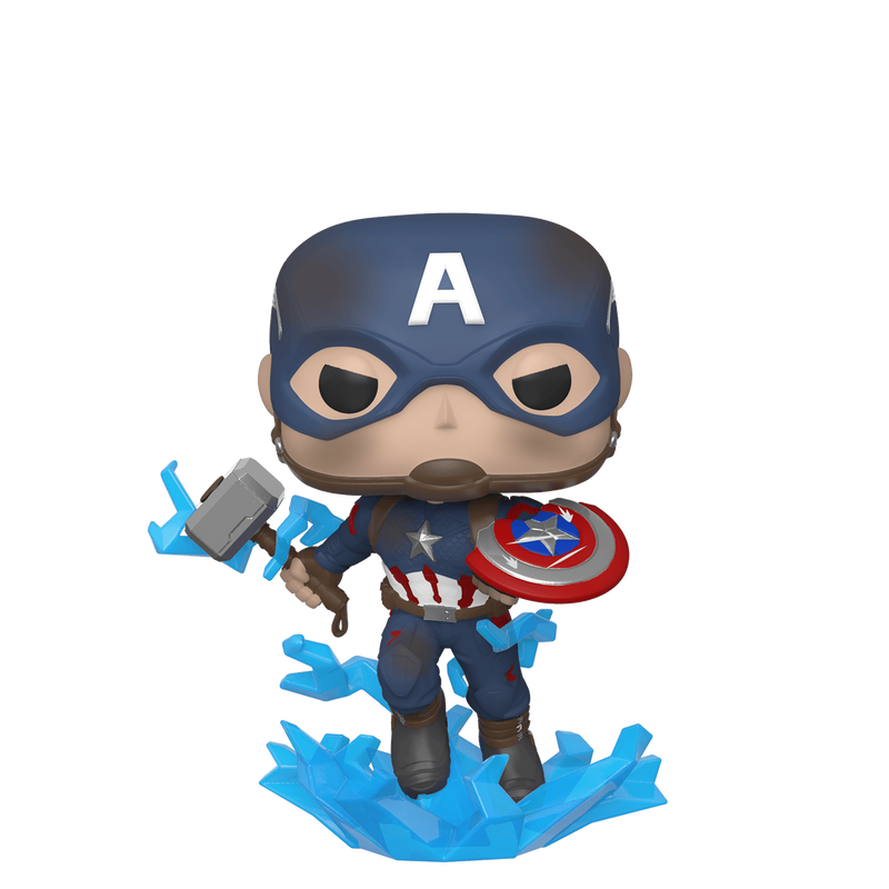 Funko Pop Captain America With Broken Shield