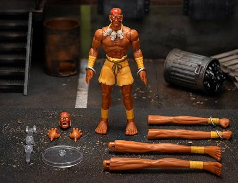 Street Fighter 6 Dhalsim 6-Inch Action Figure for Kids and Collectors