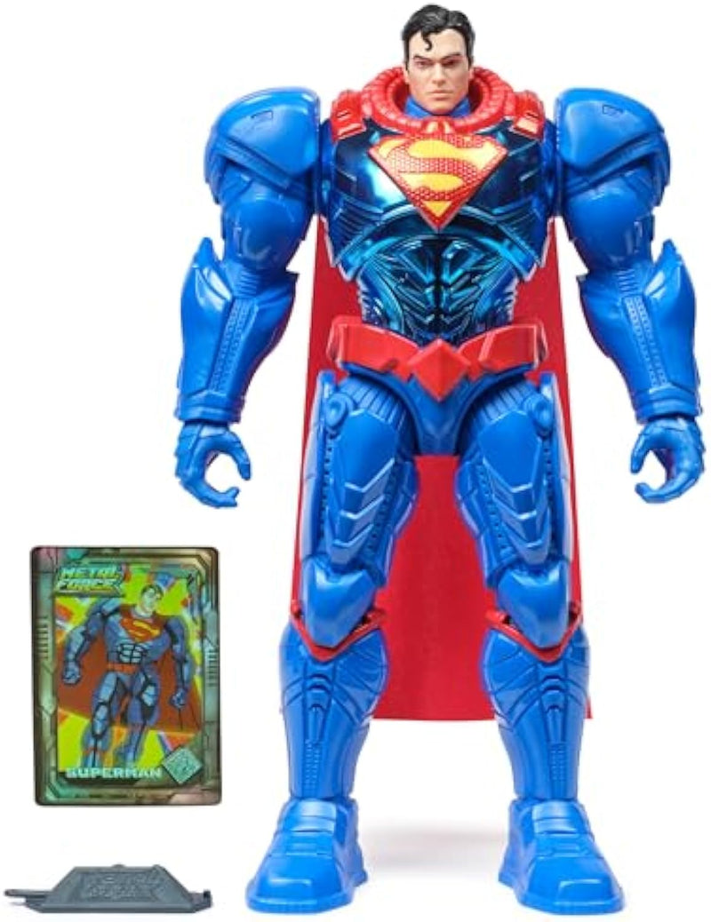 DC Comics Metal Force Superman 12 Inch Action Figure Superhero Toy for Kids