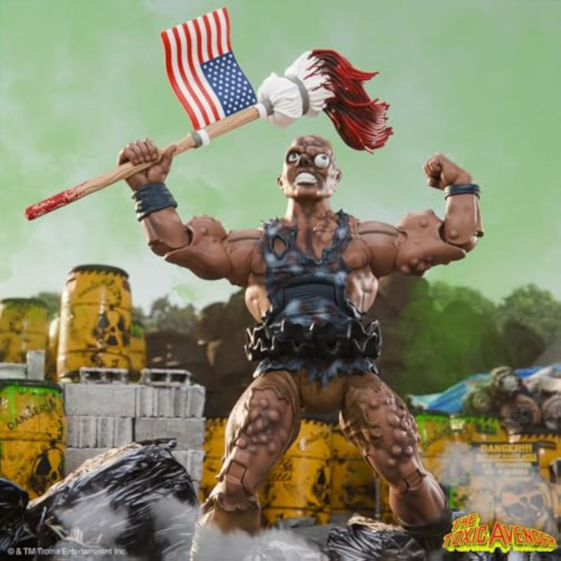 Super7 Toxic Avenger Movie Version Action Figure Classic Retro Cartoon Toy