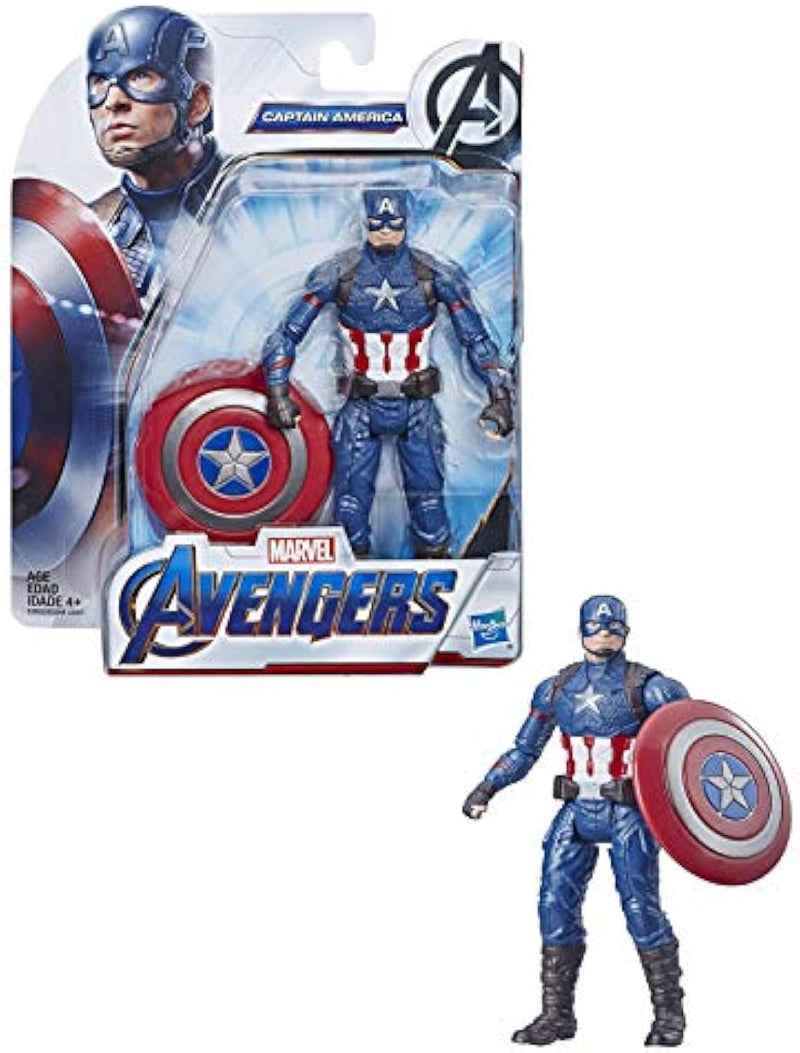 Marvel Avengers Captain America 6 Inch Super Hero Action Figure Toy