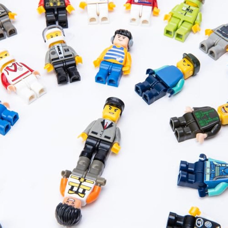 ELECBYTES Mystery Pack 50 Random Mini Action Figures Collectible Toy Set