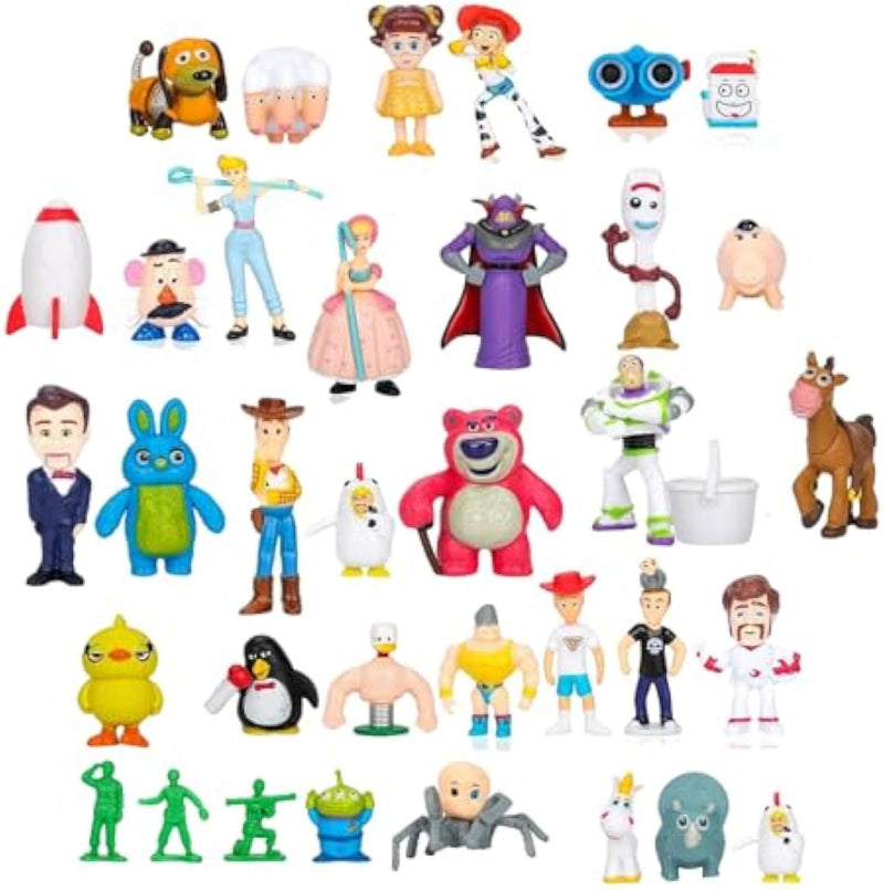 36 Pack Toy Story Action Figures Set Woody Buzz Jessie Mini Collectibles