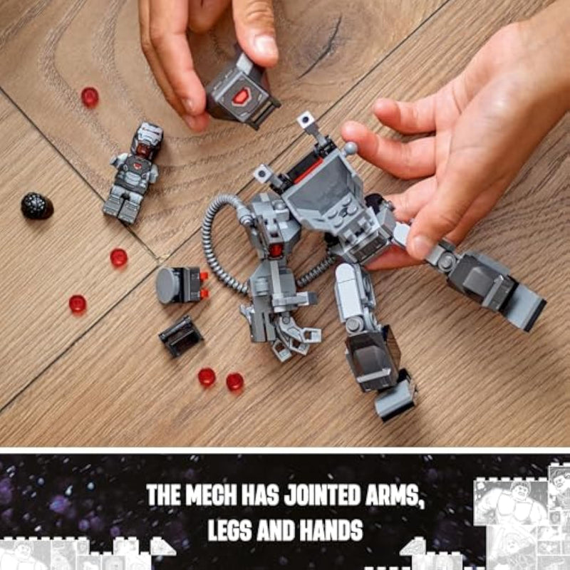 LEGO Marvel War Machine Mech Armor Buildable Action Figure Toy 76277