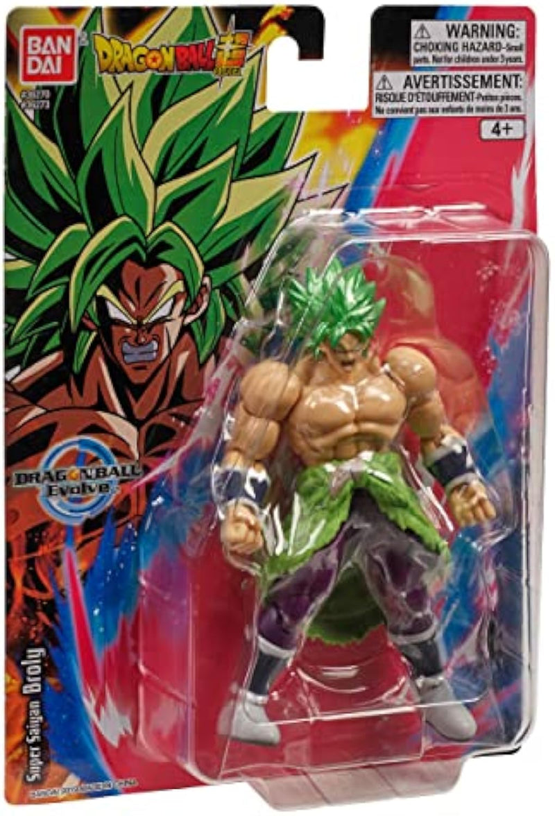 Bandai Namco Dragon Ball Super Super Saiyan Broly Dragon Ball Evolve 5 Figure
