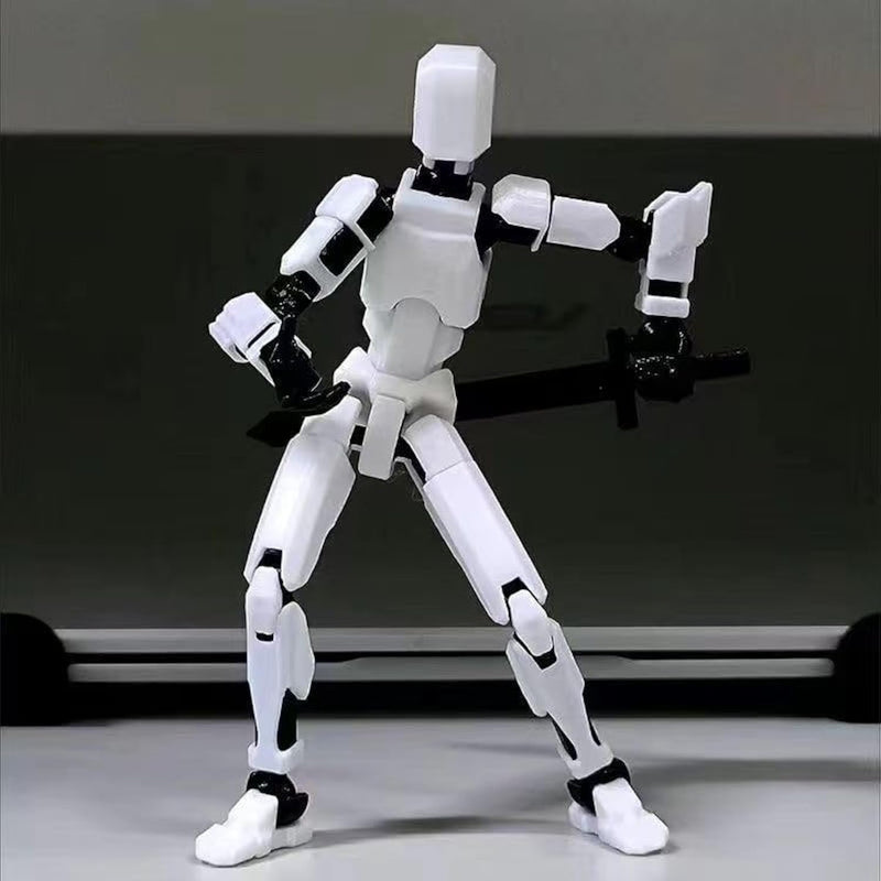 7PCS Lucky 13 Titan Action Figures 3D Printed Articulated Set