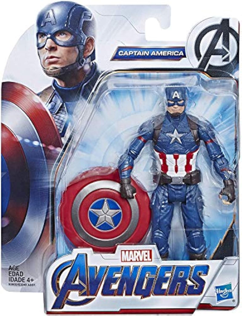 Marvel Avengers Captain America 6 Inch Super Hero Action Figure Toy