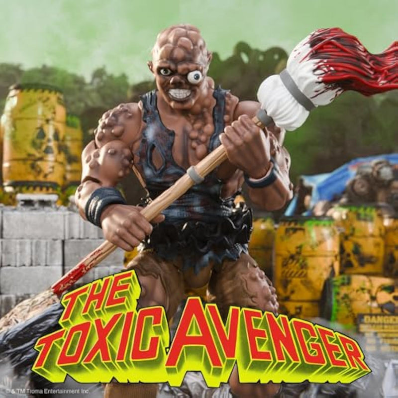 Super7 Toxic Avenger Movie Version Action Figure Classic Retro Cartoon Toy