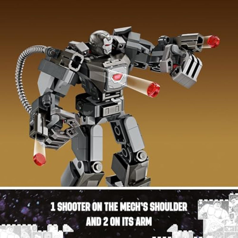 LEGO Marvel War Machine Mech Armor Buildable Action Figure Toy 76277