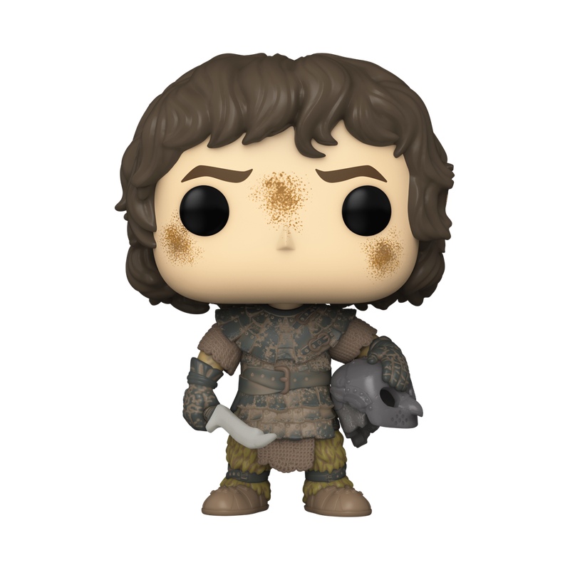 Funko Pop Frodo With Orc Helmet