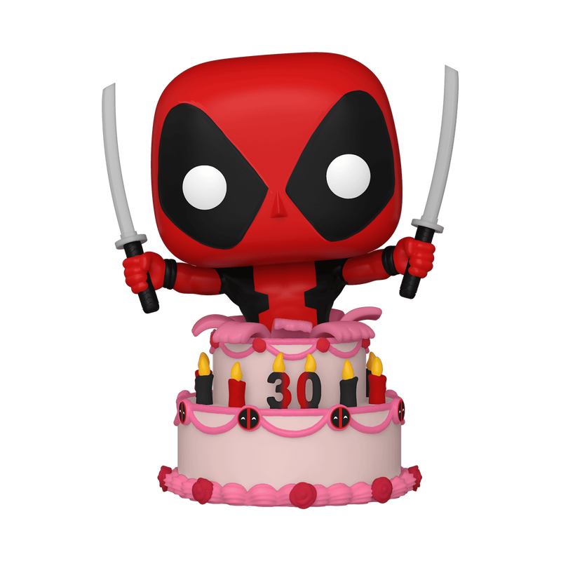 Funko Pop Deadpool In Cake