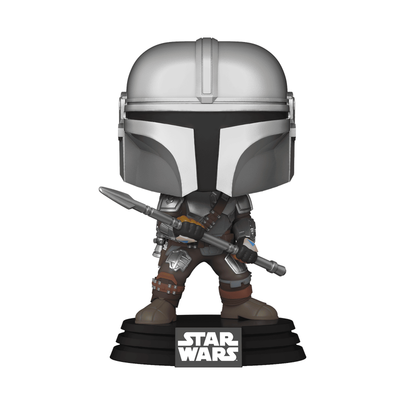 Funko Pop The Mandalorian With Beskar Staff