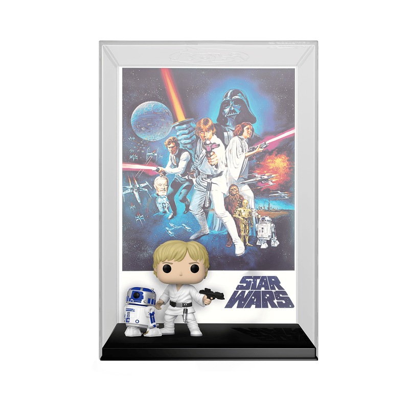 Funko Pop Movie Posters Luke Skywalker With R2-D2