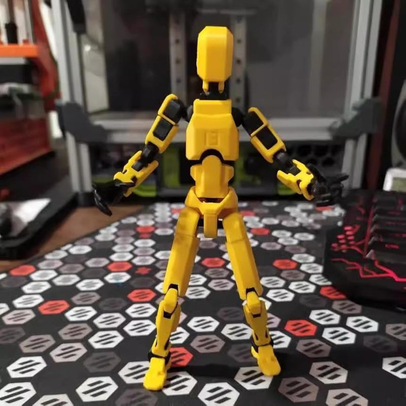 7PCS Lucky 13 Titan Action Figures 3D Printed Articulated Set