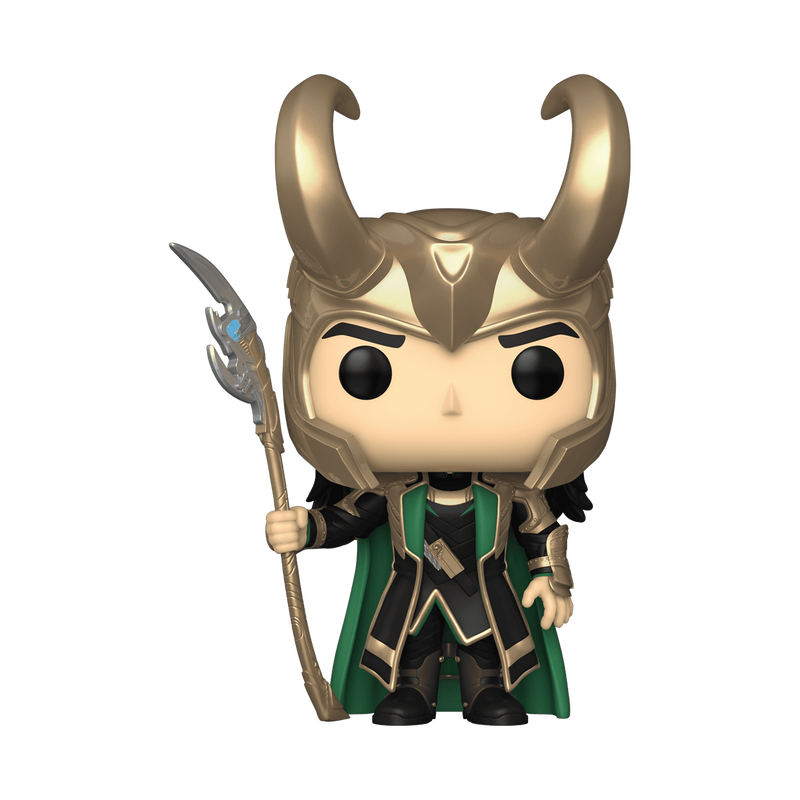 Funko Pop Loki With Scepter (Glow)