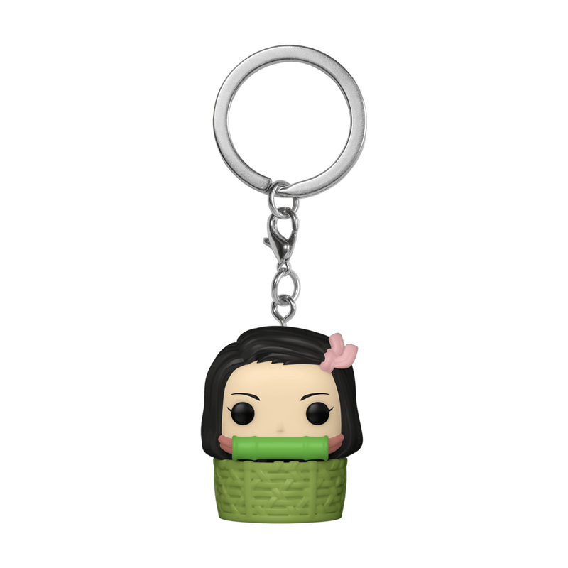 Funko Pop Keychain Nezuko Kamado In Basket