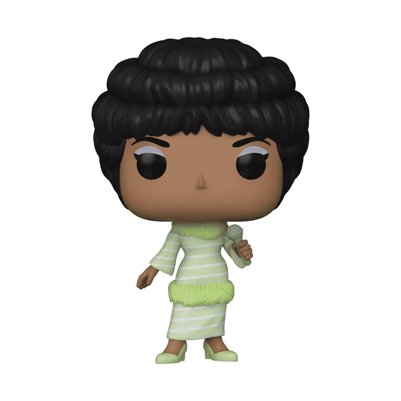 Funko Pop Aretha Franklin In Green Dress