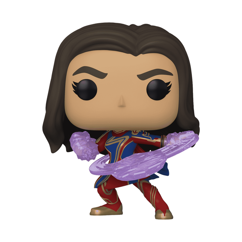 Funko Pop Ms. Marvel In Fighting Stance