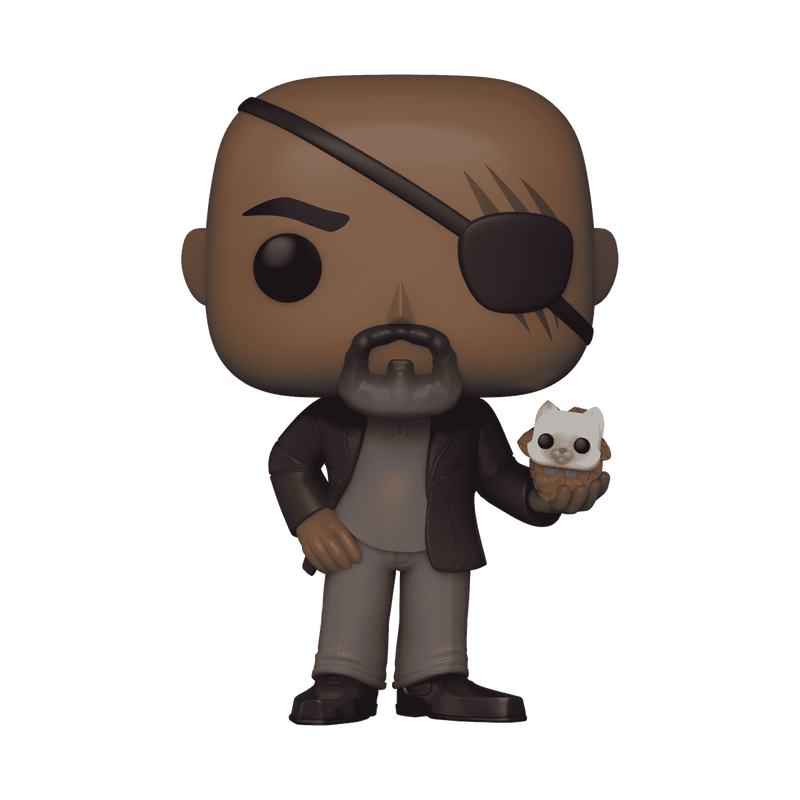 Funko Pop Nick Fury With Flerkitten