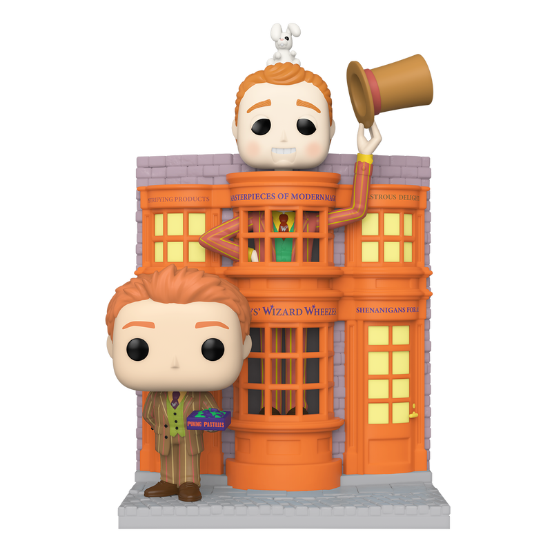 Funko Pop Deluxe Fred Weasley With Weasley’S Wizard Wheezes