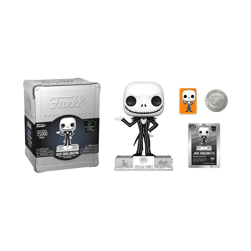 Funko Pop Classics Jack Skellington Funko 25Th Anniversary