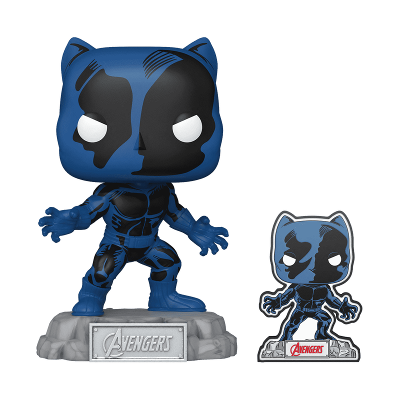 Funko Pop Black Panther With Pin