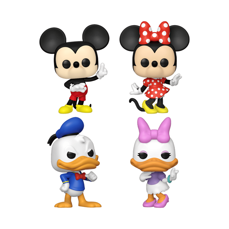 Funko Pop Disney Mickey & Friends 4-Pack