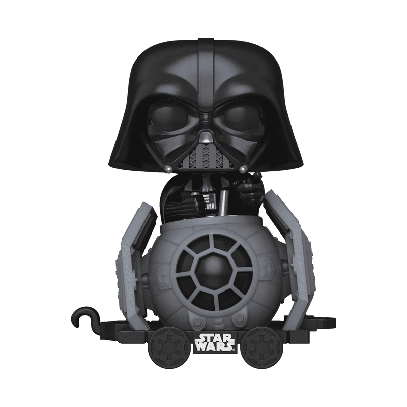 Funko Pop Trains Darth Vader On Tie Fighter