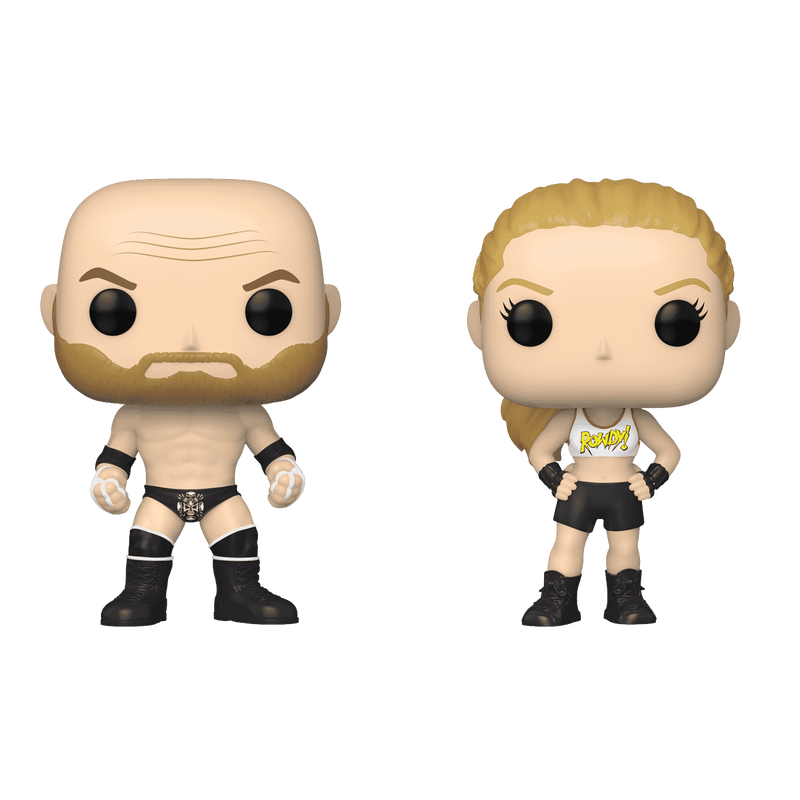 Funko Pop Triple H And Ronda Rousey 2-Pack