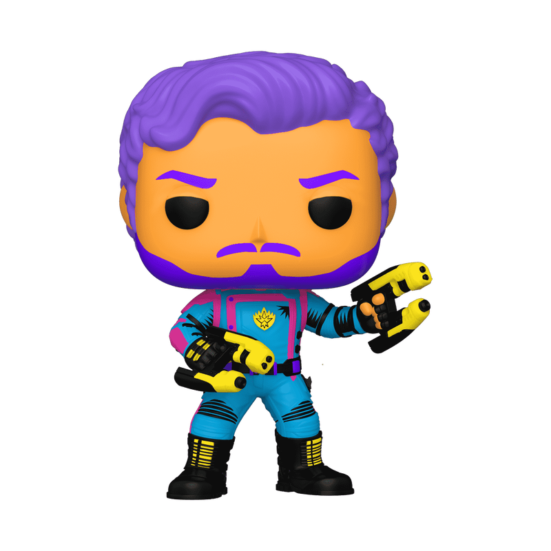 Funko Pop Star-Lord (Black Light)