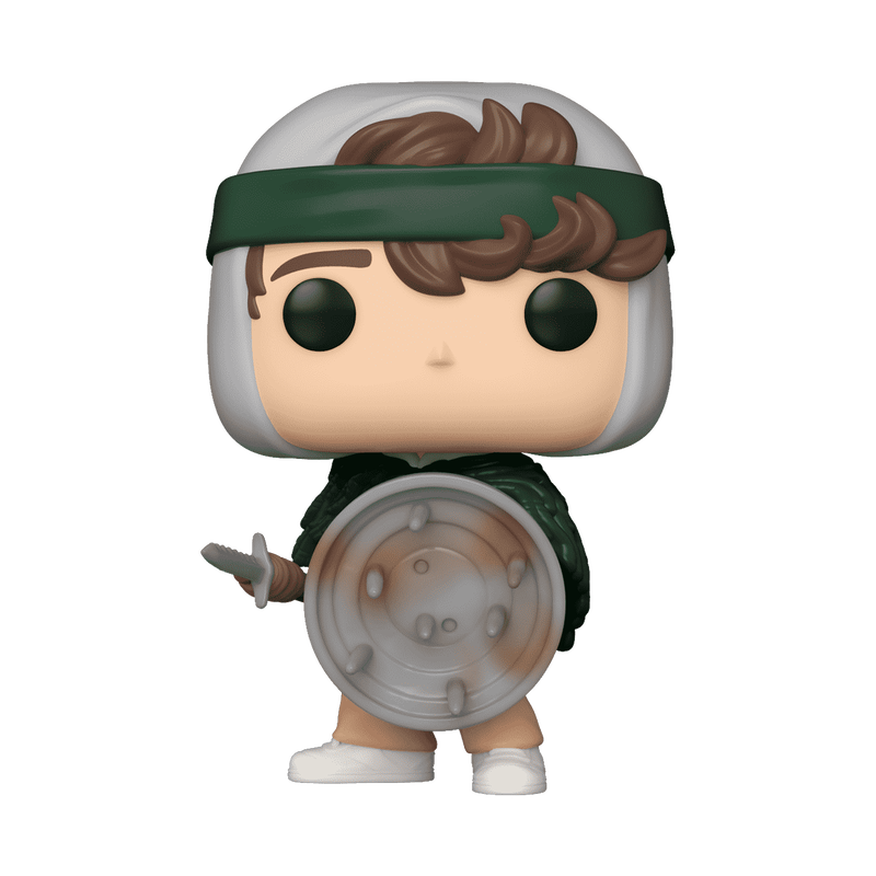 Funko Pop Dustin With Spear And Shield