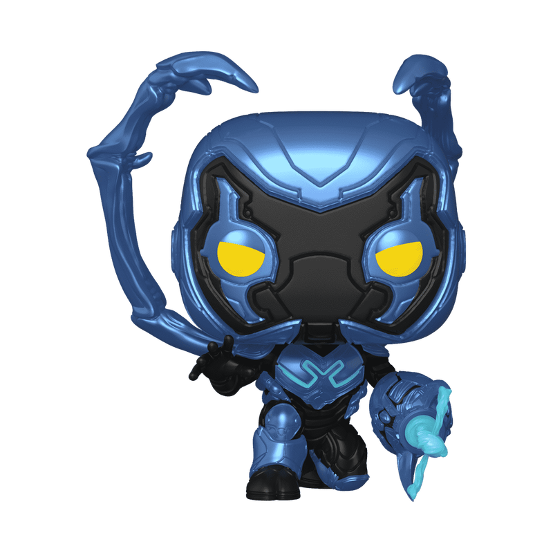 Funko Pop Blue Beetle Crouching (Glow)