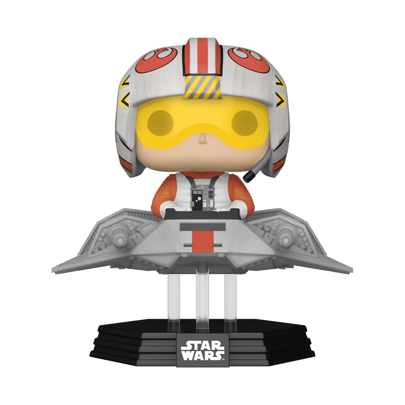 Funko Pop Rides Super Deluxe Luke Skywalker In T-47 Airspeeder