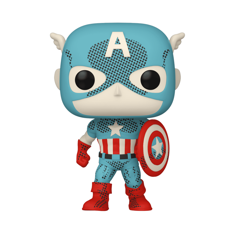 Funko Pop Captain America (Retro Reimagined)