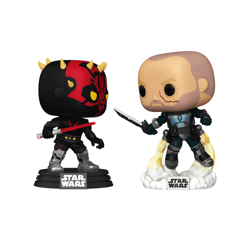 Funko Pop Darth Maul Vs. Pre Vizsla 2-Pack