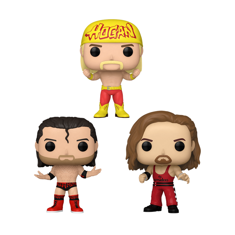 Funko Pop Nwo Hogan & The Outsiders 3-Pack